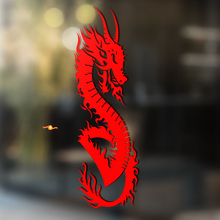 Slang Chinese Fire Dragon Universele Vinyl Decal Sticker_2