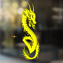 Slang Chinese Fire Dragon Universele Vinyl Decal Sticker_3