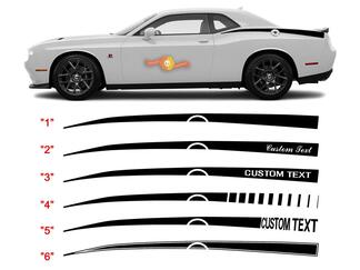 2008 - 2020 Challenger achterpaneel Q.P. Stinger Stripe-kits