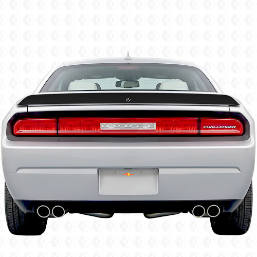 Blackout Streep Spoiler Kofferbak Vinyl Decal Sticker voor Dodge Challenger 2008-2014