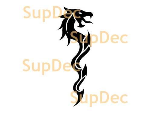 Draken Vinyl Kunst Muur Raam Badkamer Sticker Decal #14
