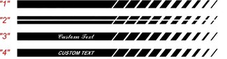 2008 en recenter Challenger Strobe Style Rocker Panel Stripe Kits