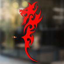 Tribal Chinese Dragon Universele Vinyl Decal Sticker_2