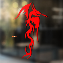 Vuurspuwende Draak Universele Vinyl Decal Sticker_2