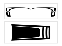 Dodge Challenger CUDA STROBE-streep: motorkapstickers en vinyl grafische streep op zijkant voor modeljaar 2008-2019 2