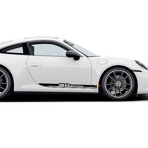 911 Carrera Zijstrepen Vinyl Decal Kit voor Porsche 911