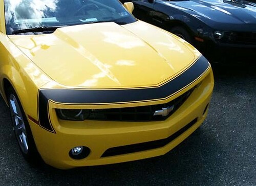 2010 - 2013 Chevrolet Camaro 1967 SS neusstreep aan de voorkant
