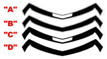 1967 SS NIEUWE STYLE VOOR NOE STRIPE STRICHTEN VOOR 2010 - 2013 CHEVROLET CAMARO
 2