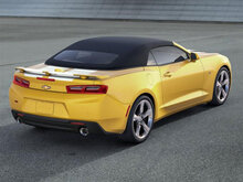 Chevrolet Camaro SS Convertible fabrieksstijl Twin Rally motorkap-, kofferbak- en spoilerstrepen vanaf 2016
 3