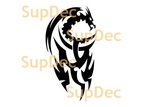 Dragon Vinyl Art Wall Window Badkamer Sticker Sticker #21
