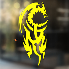 Tribal Stijl Draak Universele Vinyl Decal Sticker_4