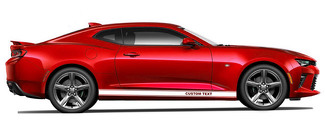 2016 en nieuwer Chevrolet Camaro Rocker Panel-strepen