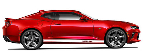 Rocker paneel strepen stickers voor Chevrolet Camaro
