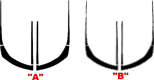Voorfront ZL1 Stijl Accentstrepen Motorkap Vinyl Stickers Voor Chevrolet Camaro 2016+