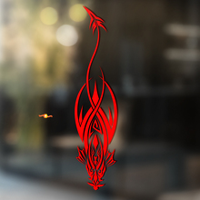 Langstaart Draak Tribal Stijl Universele Vinyl Decal Sticker_2