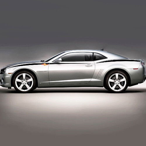 2010 - 2015 Chevrolet Camaro Bovenste Spatbord Accent Strepen Vinyl Decals Stickers
