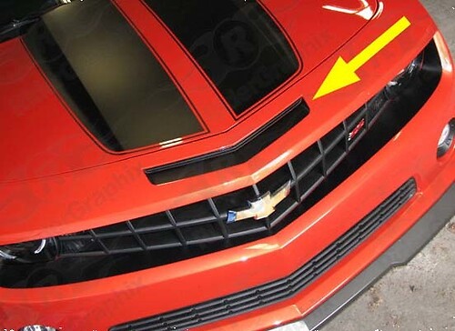 2010 Chevrolet Camaro SS Intake Blackout sticker-stickerset
