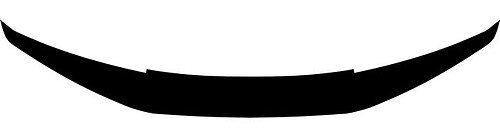 2016 en later Chevrolet Camaro achterbumper Blackout vinyl stickers stickerset
