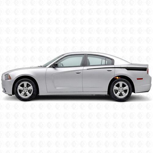 Accentstrepen Vinyl Sticker voor Dodge Charger 2011-2014