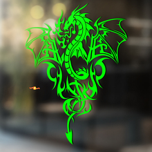 Vuurspuwende Stam Draak Universele Vinyl Decal Sticker_3