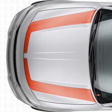 Accentstrepen Motorkap Vinyl Decal Sticker voor Dodge Charger 2015-2026_4