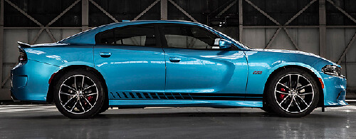 Zijskirtsstrip Kit 3 voor Dodge Charger