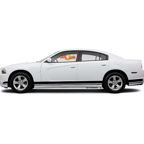 Rockerpanelstrepen voor Dodge Charger 2011-2014