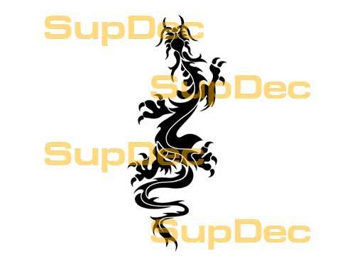 Dragon Vinyl Art Wall Window Badkamer Sticker Sticker #31
