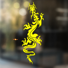 Crouching Dragon Universele Vinyl Decal Sticker_4