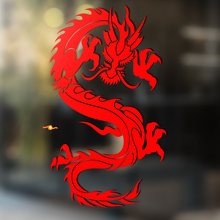 Scherpe Klauwen Draak Aziatische Stijl Universele Vinyl Decal Sticker_2