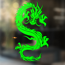 Scherpe Klauwen Draak Aziatische Stijl Universele Vinyl Decal Sticker_3