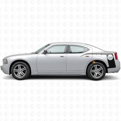 Super Bee-stijl Custom Bedrand Vinyl Decal Sticker voor Dodge Charger 2006-2010_1