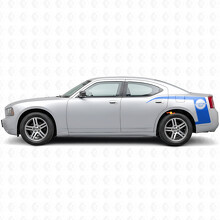 Super Bee-stijl Custom Bedrand Vinyl Decal Sticker voor Dodge Charger 2006-2010_2