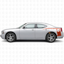 Super Bee-stijl Custom Bedrand Vinyl Decal Sticker voor Dodge Charger 2006-2010_4