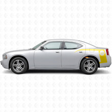 Super Bee-stijl Custom Bedrand Vinyl Decal Sticker voor Dodge Charger 2006-2010_5