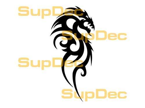 Dragon Vinyl Art Wall Window Badkamer Sticker Sticker #34

