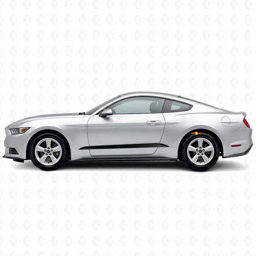 Accentstrepen Onderzijde Vinyl Decal Kit voor Musclecar Musclecarmodel 2015-2020