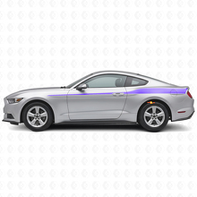 Gedecoreerde Zijstrepen Vinyl Decal Kit voor Musclecar Mustang 2015-20_2