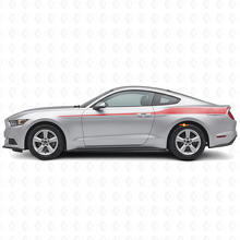 Gedecoreerde Zijstrepen Vinyl Decal Kit voor Musclecar Mustang 2015-20_3