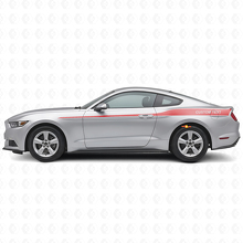 Gedecoreerde Aangepaste Zijkanten Strepen Vinyl Decal voor Musclecar Mustang 2015-20_3