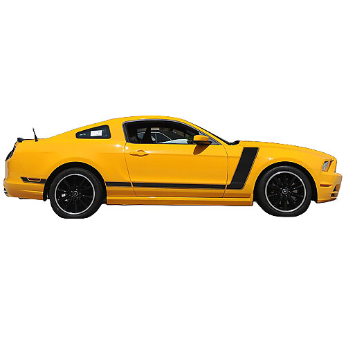 2013 Musclecar Musclecarmodel BOSS Style Side Stripe Kit Vinyl Decals Stickers