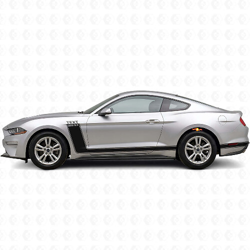 Aangepaste 300 PK Vinyl Decal Kit met Zijmarkeringstrepen voor Musclecar Musclecarmodel 2010-20_1
