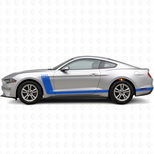 Aangepaste tekst & 300 pk zijstrepen vinyl decalset voor Musclecar Musclecarmodel 2010-20_2