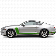 Aangepaste tekst & 300 pk zijstrepen vinyl decalset voor Musclecar Musclecarmodel 2010-20_3