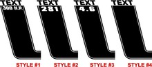2005-2020 Up Ford Mustang BOSS Hood & Stripe Kit met Trunk Blackout inbegrepen 2