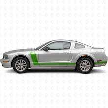 300 PK & Aangepaste Tekst Zijstrepen Vinyl Stickerset voor Musclecar Musclecarmodel 2005-09_3