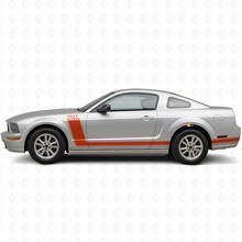 300 PK & Aangepaste Tekst Zijstrepen Vinyl Stickerset voor Musclecar Musclecarmodel 2005-09_4