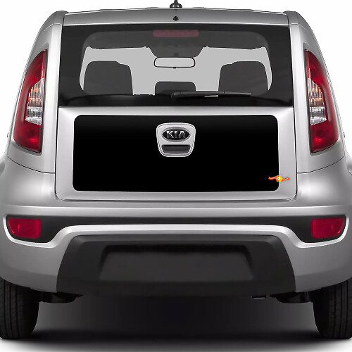 Kofferbak Vinyl Wrap Decal Sticker voor Kia Soul
