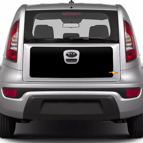 Kofferbak Vinyl Wrap Decal Sticker voor Kia Soul
 1