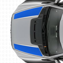Dubbele motorkapstrepen vinylstickers voor Musclecar truck 2015-2020_2